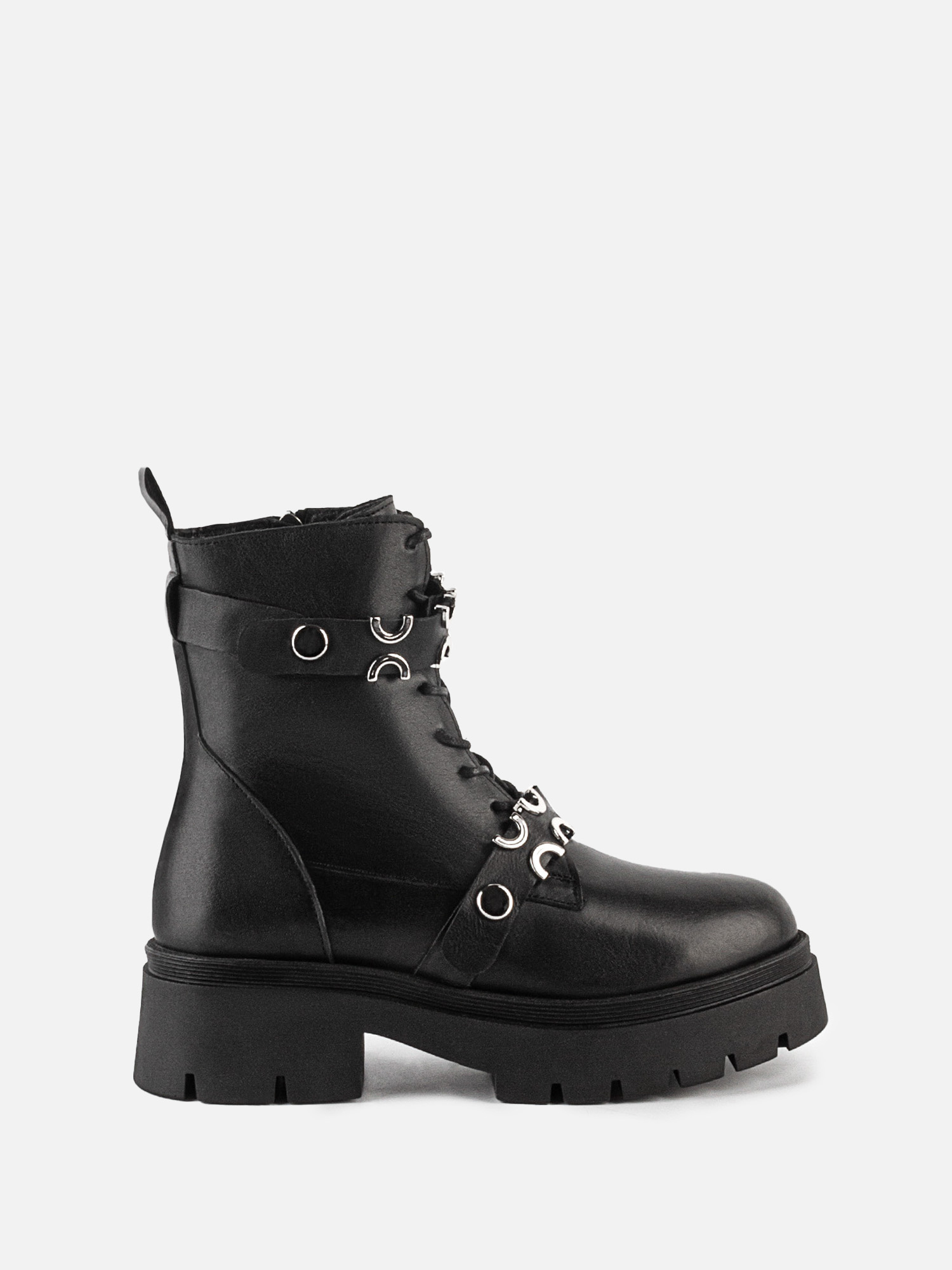 Sample sale зимние ботинки kaleb черный 4990₽