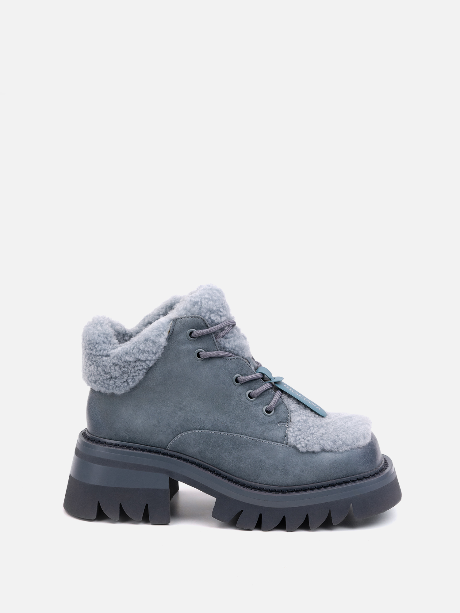 Sample sale зимние ботинки dora голубой 9990₽