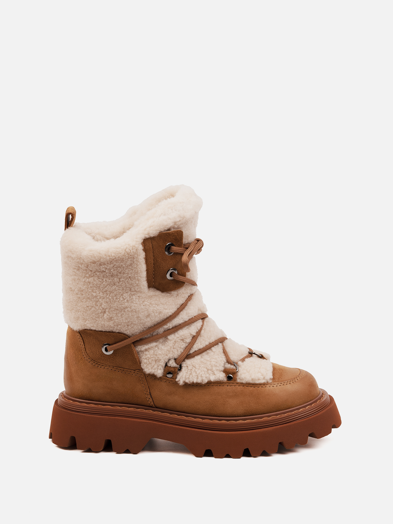 Sample sale зимние ботинки severin кэмел 5990₽