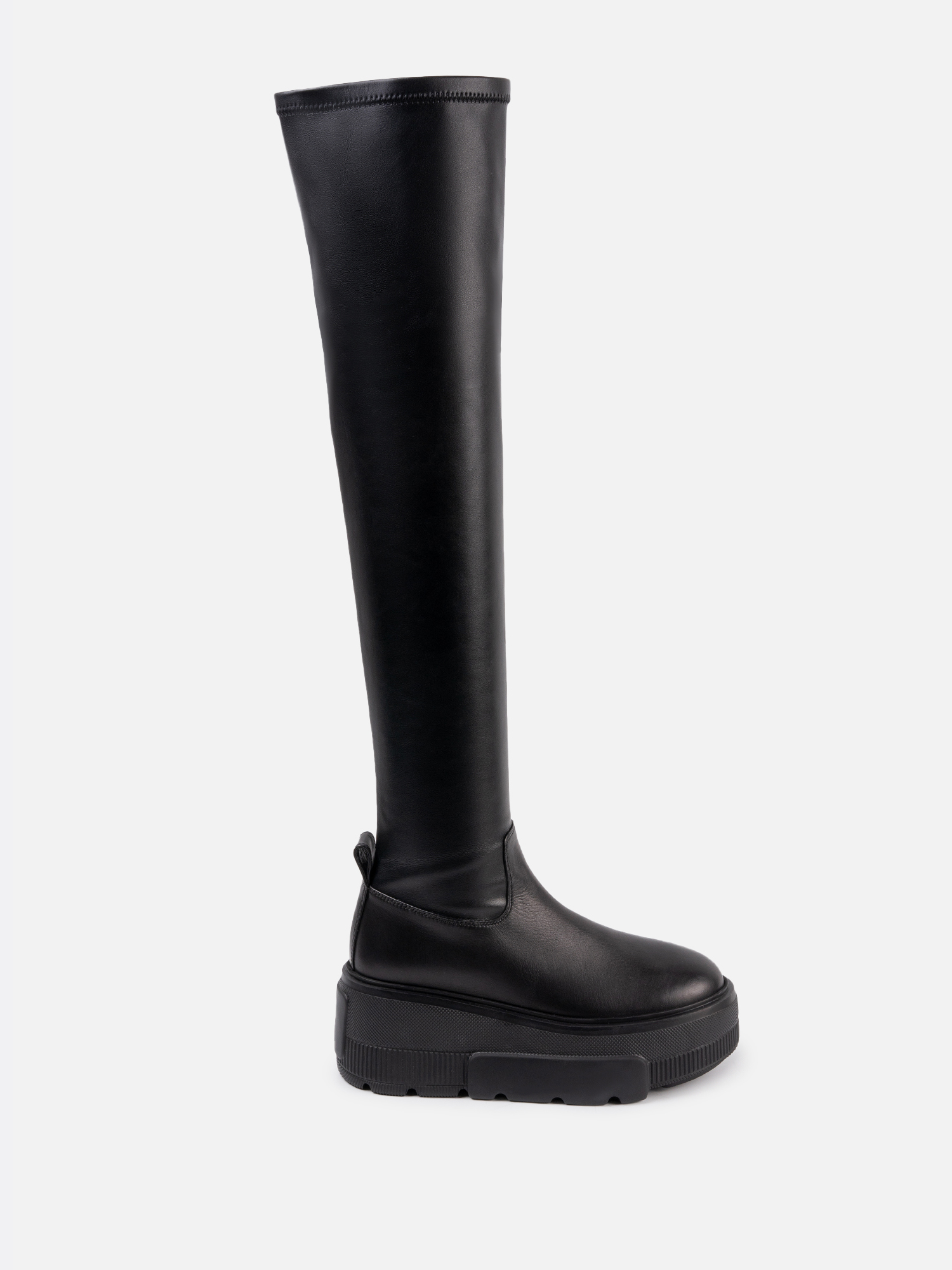 Sample sale ботфорты fost черный 7990₽